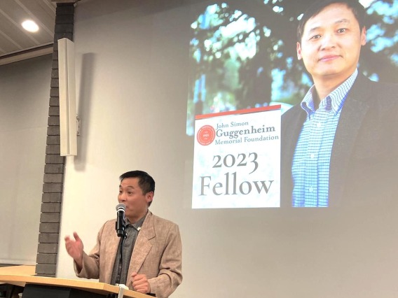 Celebrating Dr. Jiang Wu Awarded 2023 Guggenheim Fellowship